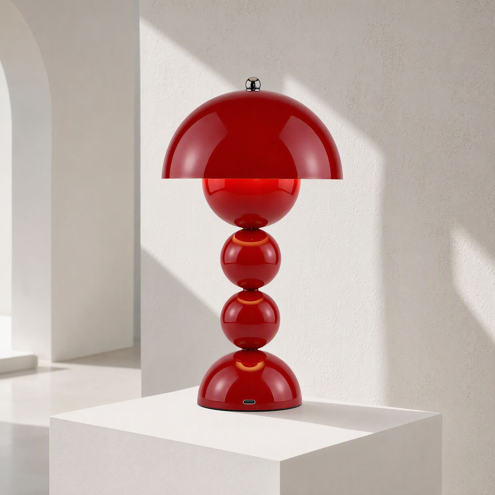 Mushroom Table Lamp - Vintage Mushroom Table Lamp USB LED