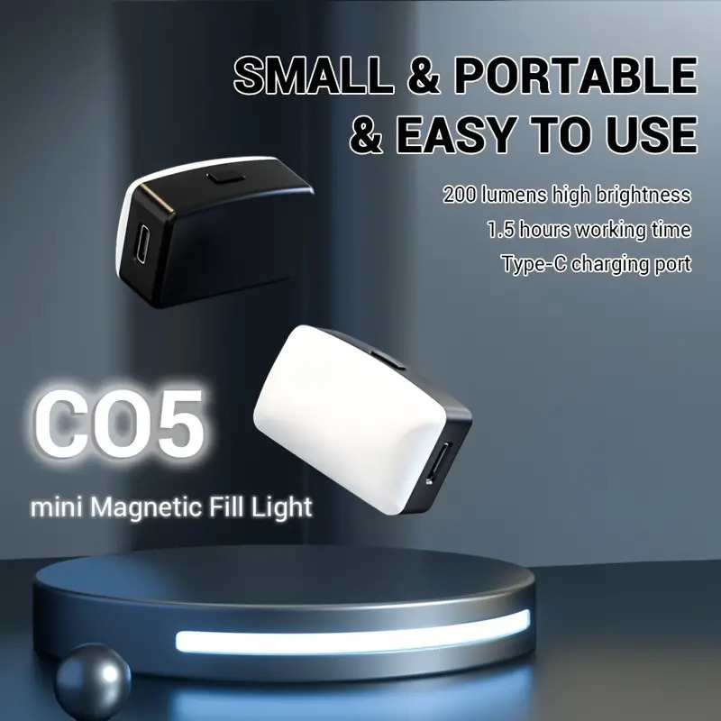 Lighting Gallery - Mini Magnetic LED Selfie Light for