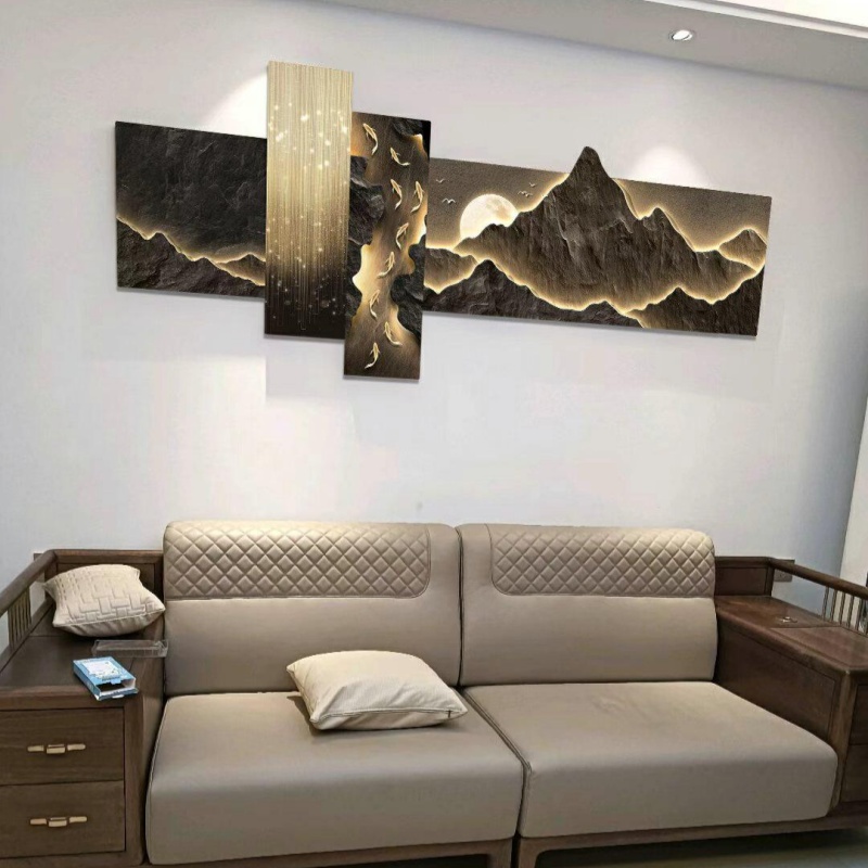 Modern Led Living Room Decorat - đánh giá và giá Lighting Decoration On Wall