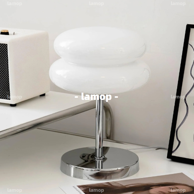 Bauhaus Cream‑Globe Table Lamp - đánh giá và giá Lighting Decor For Room