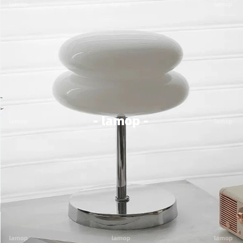 Bauhaus Cream‑Globe Table Lamp - đánh giá và giá Lighting Decor For Room