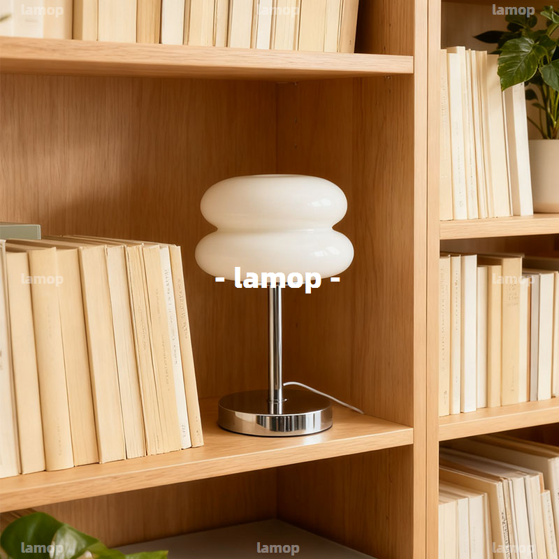 Bauhaus Cream‑Globe Table Lamp - đánh giá và giá Lighting Decor For Room