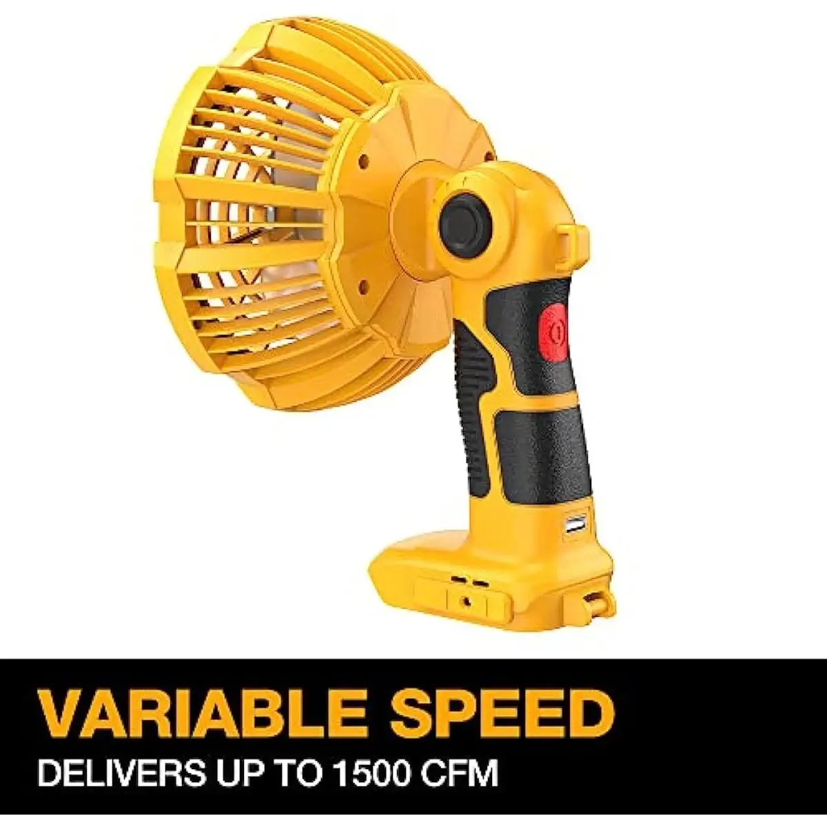 Jobsite Fan Portable Fan for D - đánh giá và giá Garage Lighting Decor
