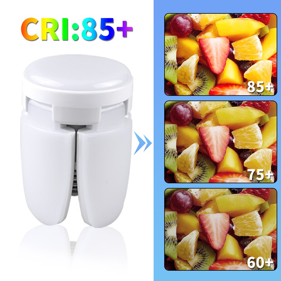 28W Fan Shape LED Bulb E27 LED - đánh giá và giá Garage Lighting Decor