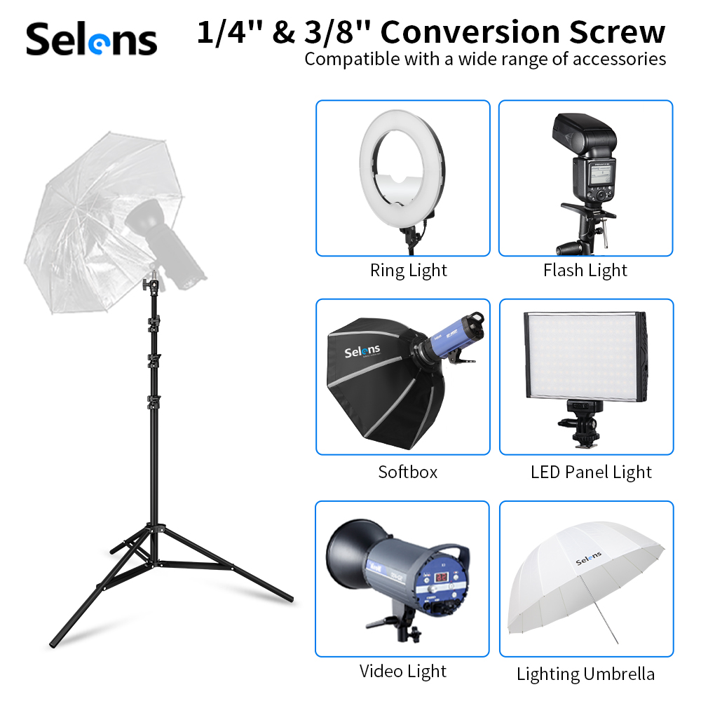 Selens 2.2~3.95m Air-Cushion L - đánh giá và giá Lighting Gallery