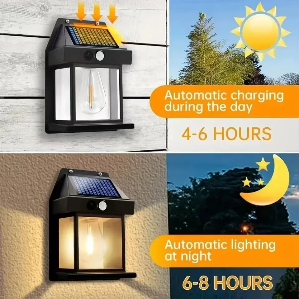 Outdoor Solar Tungsten Wall Li - đánh giá và giá Garage Lighting Decor