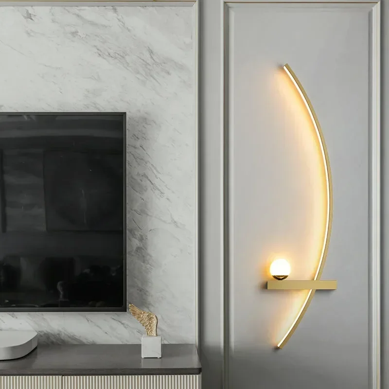 Nordic LED Wall Lamp Stripes W - đánh giá và giá Home Decor Lighting Manufacturer