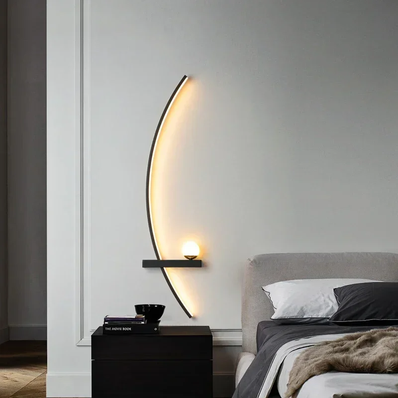 Nordic LED Wall Lamp Stripes W - đánh giá và giá Home Decor Lighting Manufacturer