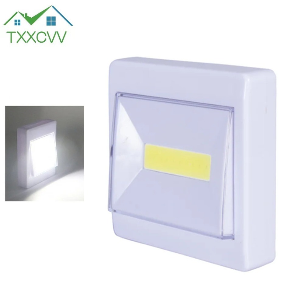2 Pcs COB LED Night Lights AAA - đánh giá và giá Garage Lighting Decor