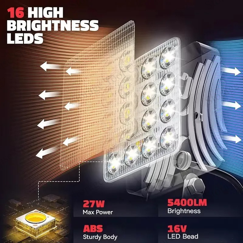 90W LED Work Light for Milwauk - đánh giá và giá Garage Lighting Decor