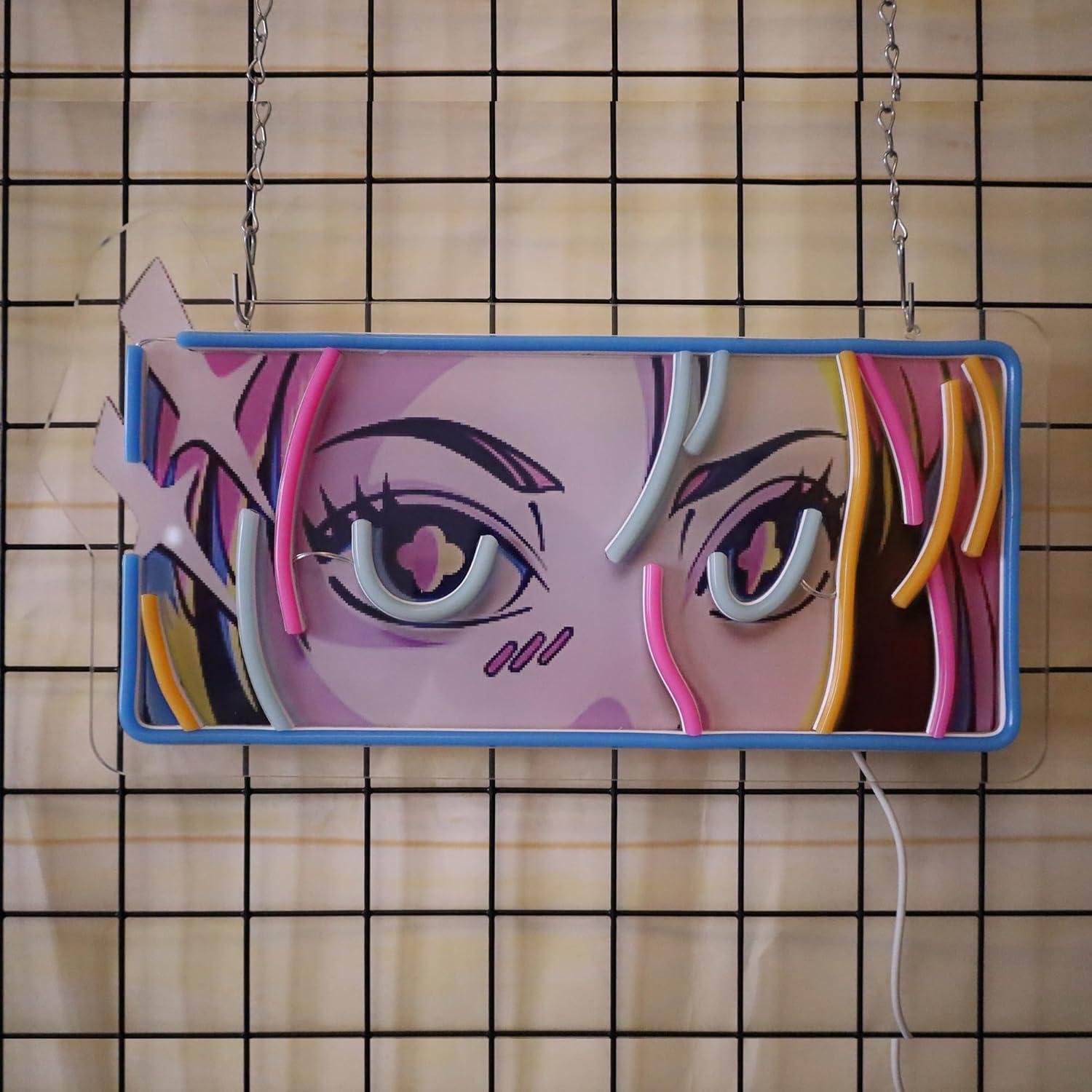 Passionate Eyes Neon Sign USB  - đánh giá và giá Garage Lighting Decor