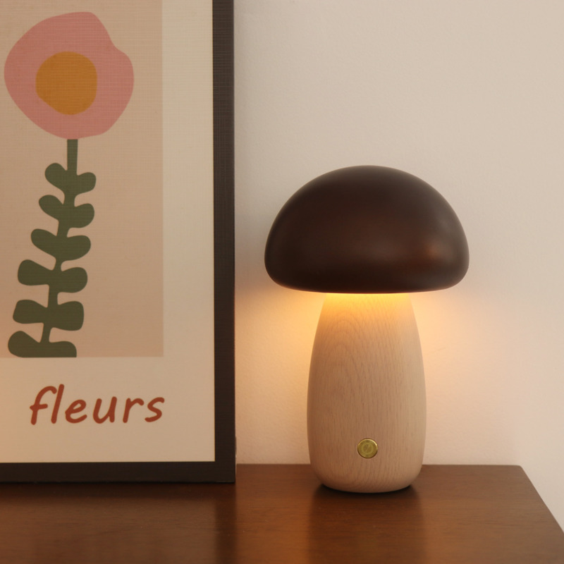 LED Mushroom Night Light Touch - đánh giá và giá Mushroom Table Lamp