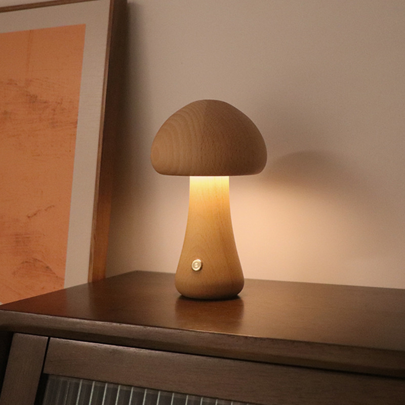 LED Mushroom Night Light Touch - đánh giá và giá Mushroom Table Lamp