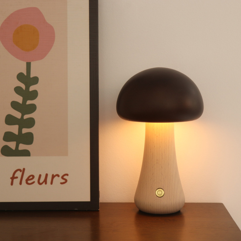 LED Mushroom Night Light Touch - đánh giá và giá Mushroom Table Lamp