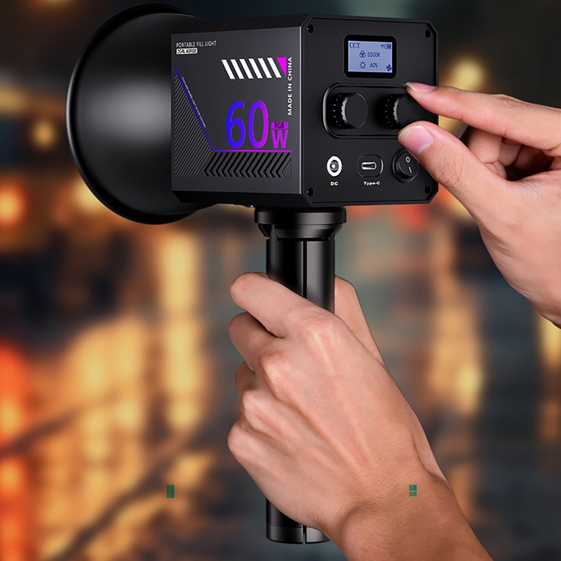 60W RGB Video Light Portable L - đánh giá và giá Lighting Gallery