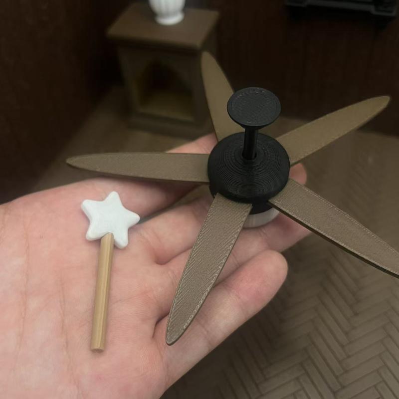 Miniature Ceiling Fan with LED - đánh giá và giá Lighting Gallery