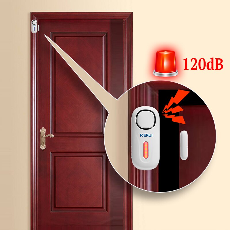 KERUI 120DB Wireless Door/Wind - đánh giá và giá Garage Lighting Decor
