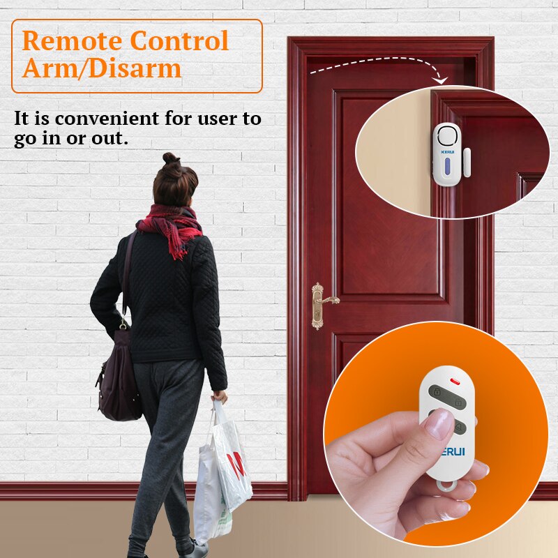 KERUI 120DB Wireless Door/Wind - đánh giá và giá Garage Lighting Decor
